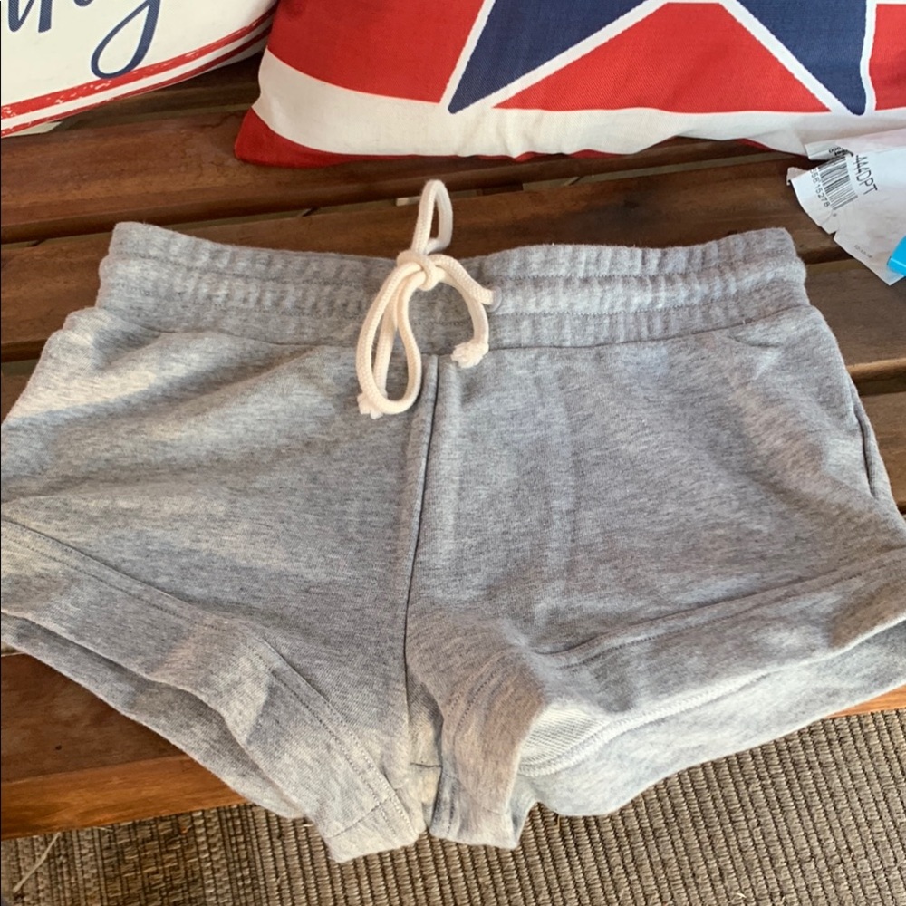 Gray lounge shorts